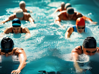 游泳锻炼，水中的健身之旅，探索水中健身，游泳锻炼的全面指南